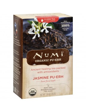 Numi Tea Jasmine Pu-erh Tea (6x16 Bag)