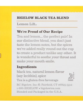 Bigelow Lemon Lift Tea (6x20 Bag)