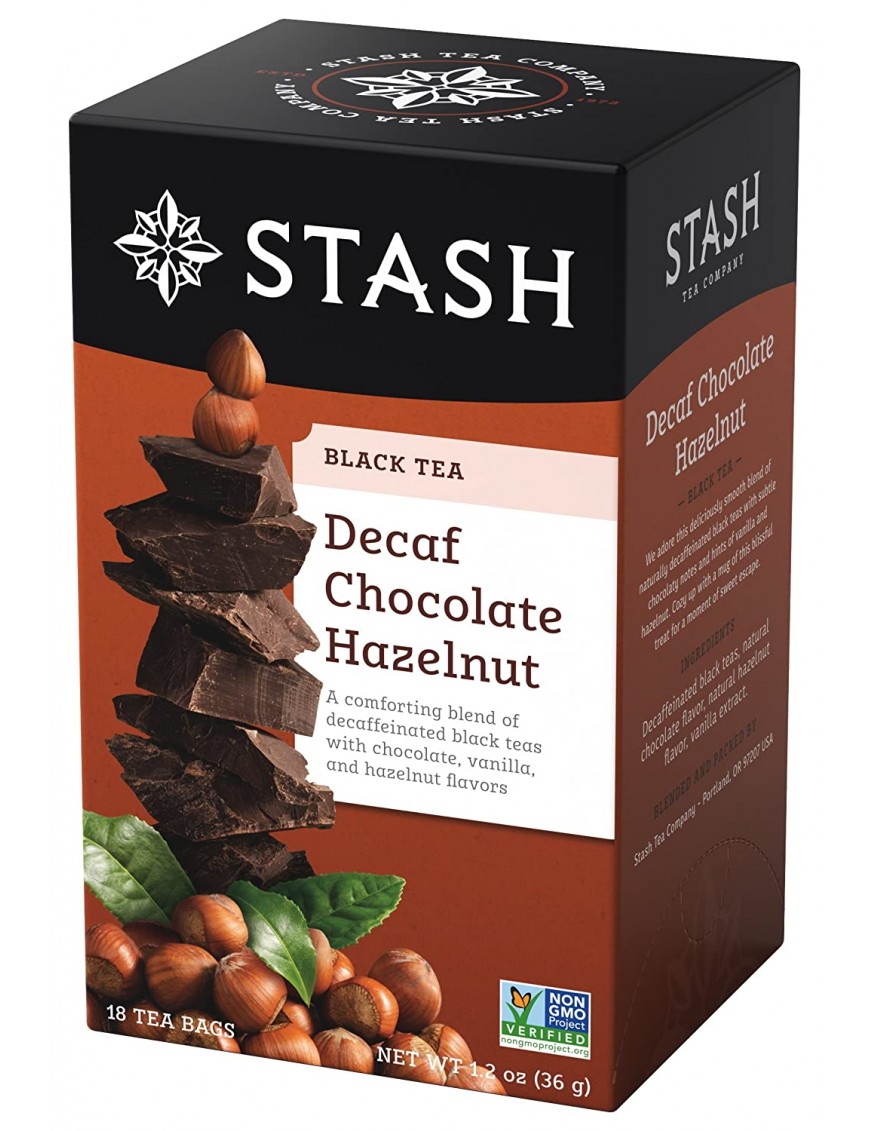 Stash Tea Decaf Chocolate Hazelnut (6x18BAG )