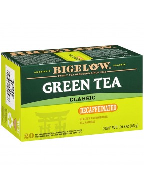 Bigelow Decaffeinated Green Tea (6x20 Bag)