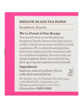 Bigelow Raspberry Royale Tea (6x20 Bag )