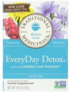 Traditional Medicinals Everyday Detox Herb Tea (6x16 Bag)