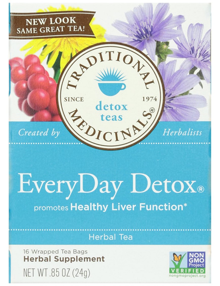 Traditional Medicinals Everyday Detox Herb Tea (6x16 Bag)