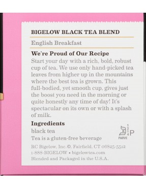 Bigelow English Breakfast Tea (6x0 Bag )