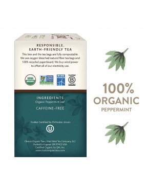 Choice Organic Teas Peppermint (6x16 Bag)