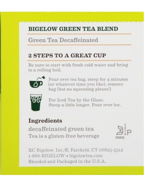 Bigelow Decaffeinated Green Tea (6x20 Bag)