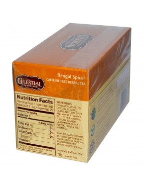 Celestial Seasonings Bengal Spice Herb Tea (6x20 Bags)