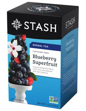 Stash Tea BlueBerry SprFruit Tea (6x20BAG )