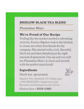 Bigelow Plantation Mint Tea (6x20 Bag)