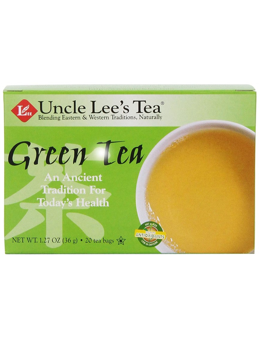 Uncle Lee's Tea Green Tea (6 Pack 20 Bags)