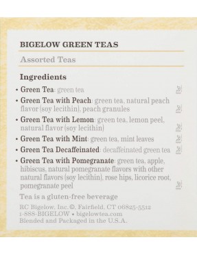 Bigelow Green Tea Assorted (6x16 EA)