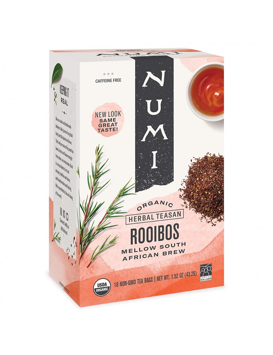 Numi Tea Rooibos Herb Herbal Tea (1x18 Bag)