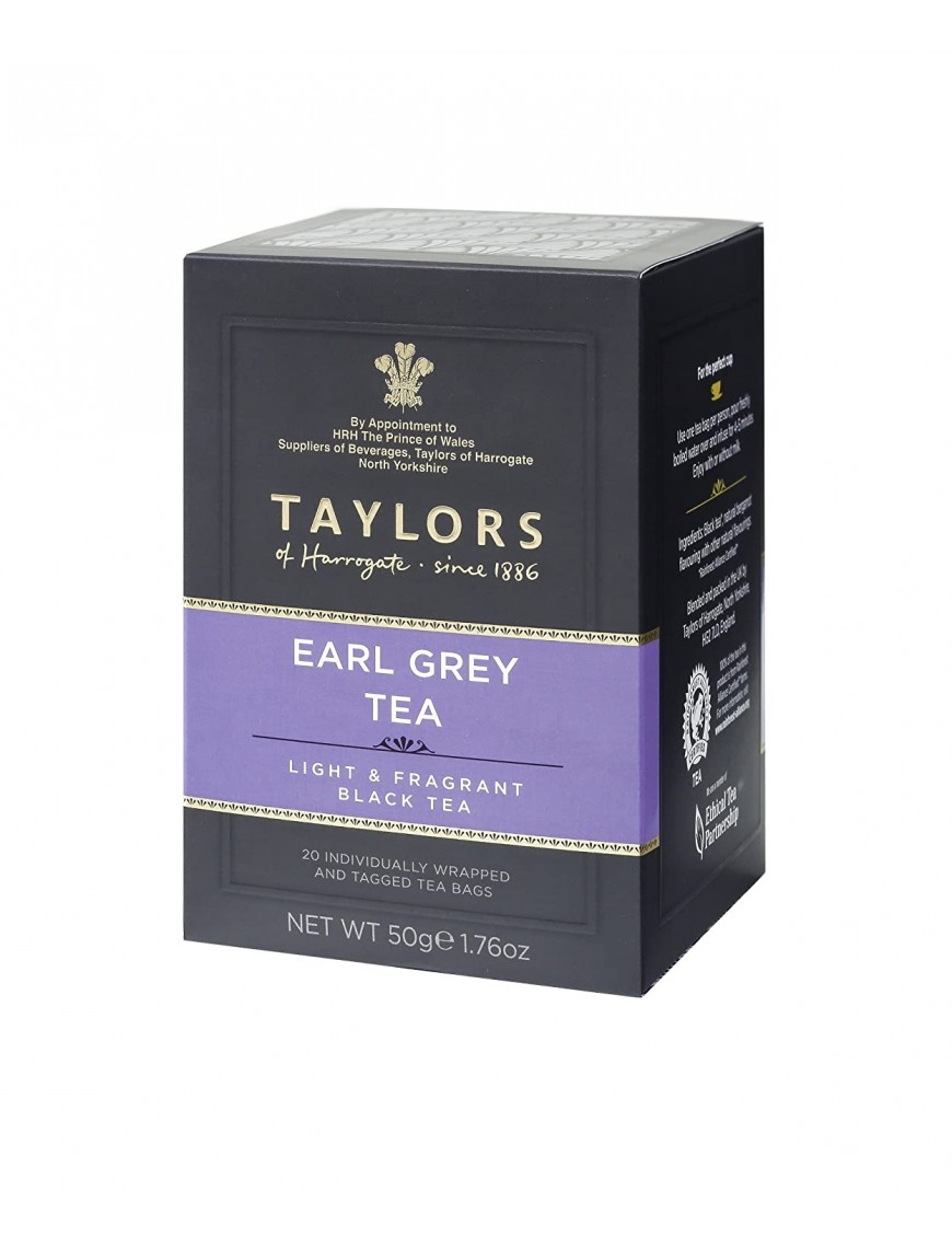 Taylors Of Harrogate Earl Grey Tea (6x20BAG )