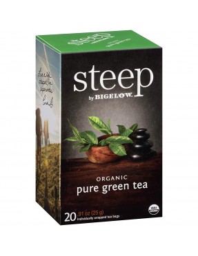 Bigelow Steep Organic Pure Green Tea (6x20 BAG )