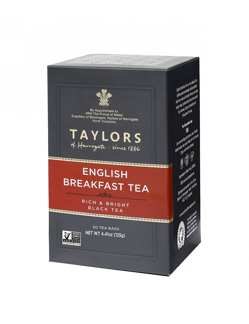 Taylors Of Harrogate English Breakfast Tea (6x50 Bag )