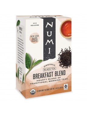 Numi Tea Breakfast Blend Black Tea (6x18 Bag)