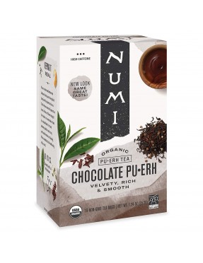 Numi Tea Chocolate Puerh Tea (6x16 Bag)