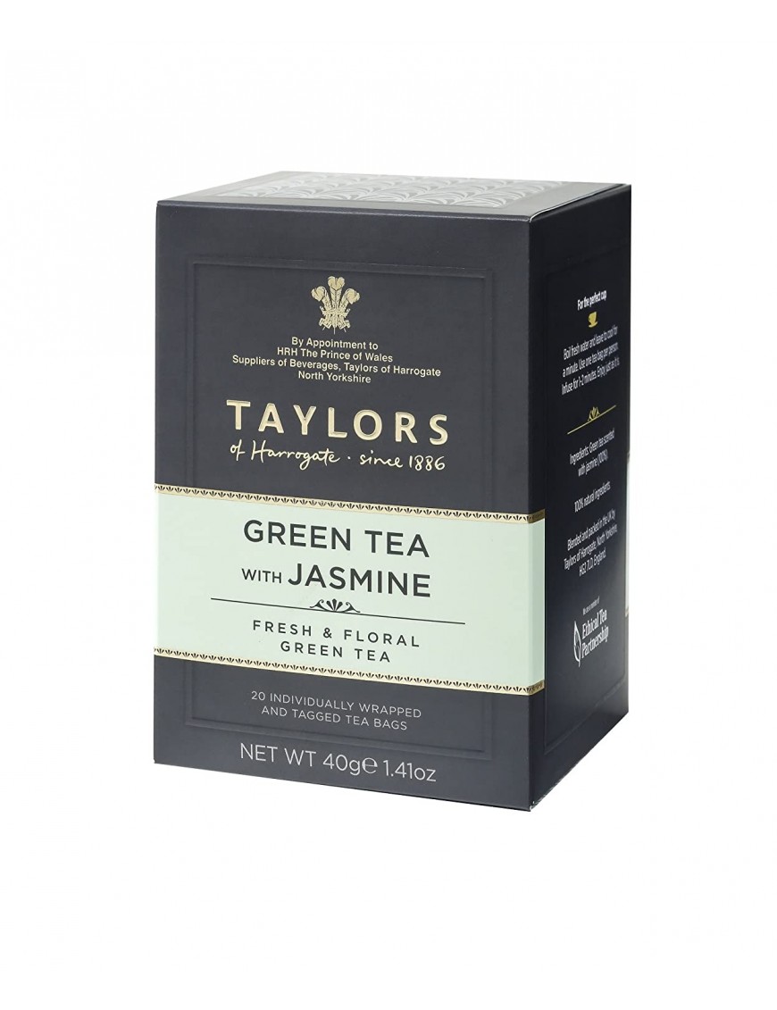 Taylors Of Harrogate Jasmine Green Tea (6x20BAG )