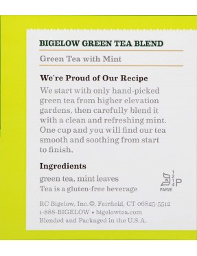 Bigelow Green Tea with Mint (6x20 EA)