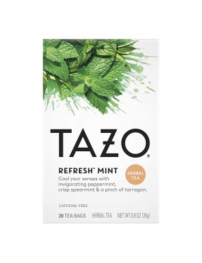 Tazo Tea Herbal Refresh Tea (6x20 Bag)