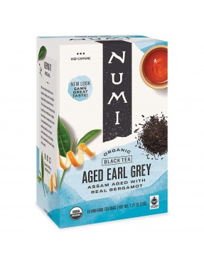 Numi Tea Earl Grey Assam Black Tea (6x18 Bag)