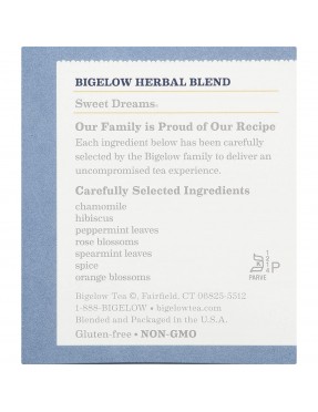 Bigelow Sweet Dreams Herb Tea (6x20 Bag)