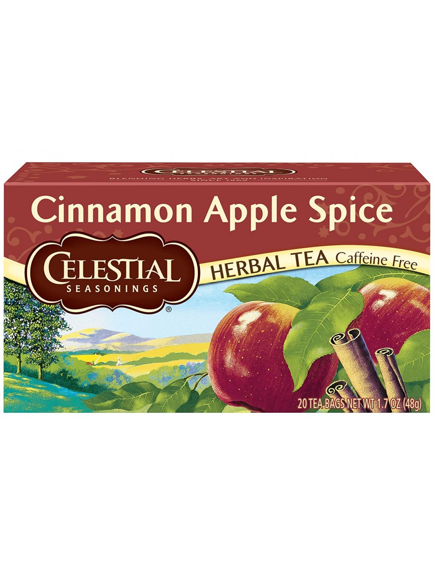 Celestial Seasonings Cinnamon Apple Spice Herb Tea (1x20Bag)