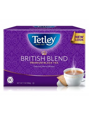 Tetley British Blend Tea Bags (12x80 BAG )