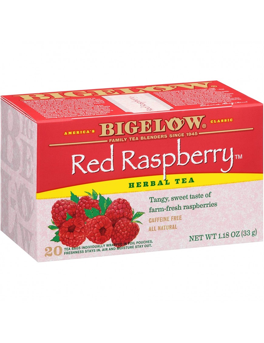 Bigelow Red Raspberry Herbal Tea (6x20 Bag )