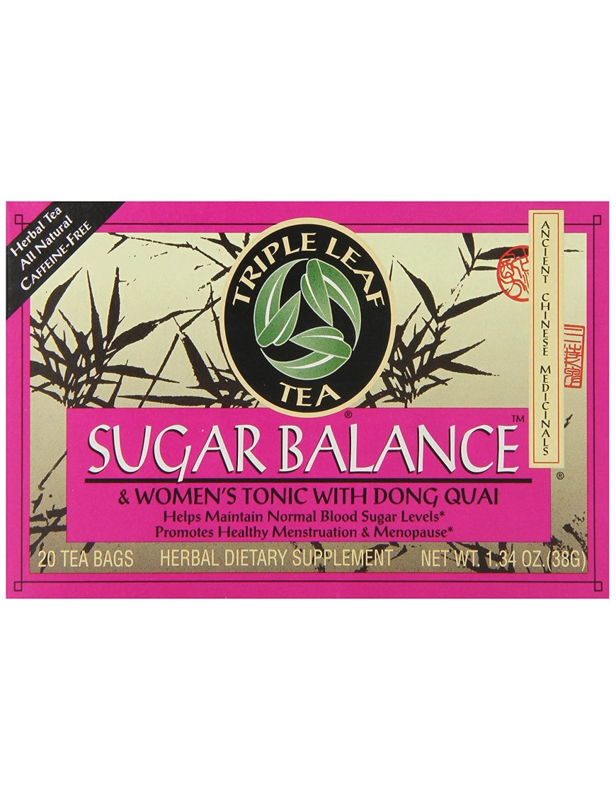 Triple Leaf Tea Sugar Balance Womens Tonic Tea (6x20 Bag)