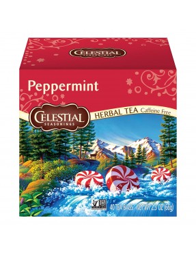 Celestial Seasonings Peppermint Herb Tea (6x40 Bag)