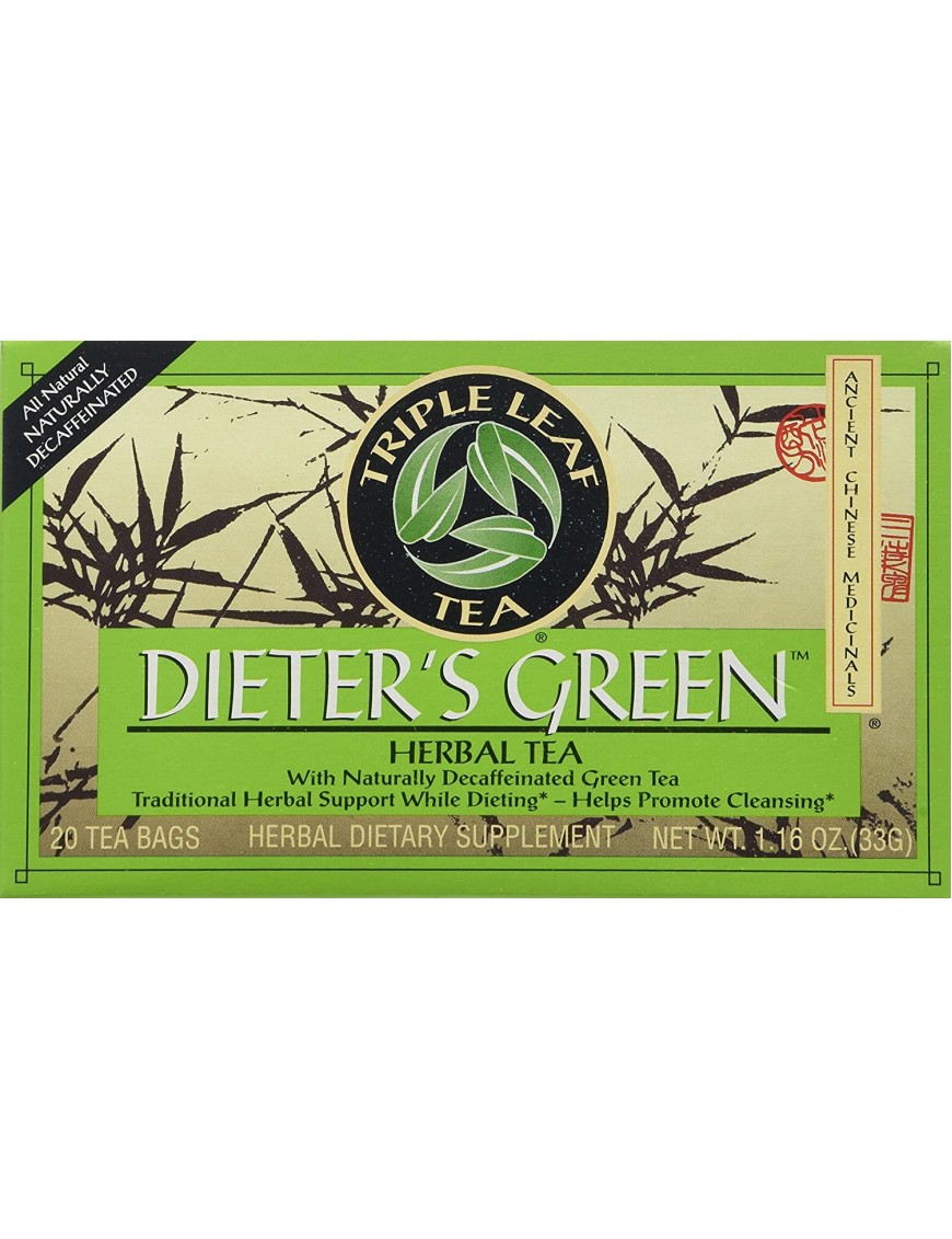 Triple Leaf Tea Dieters Green Tea (6x20 Bag)