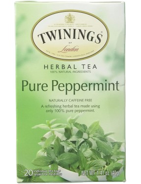 Twinings Pure Peppermint Tea (6x20 Bag)