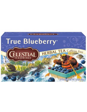 Celestial Seasonings True Blueberry Herb Tea (1x20 Bag)