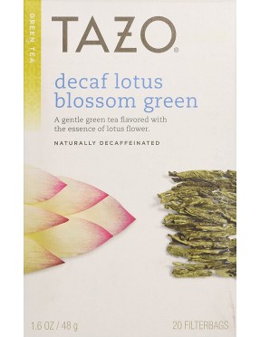 Tazo Tea Lotus Decaf Green Tea (6x20 Bag)