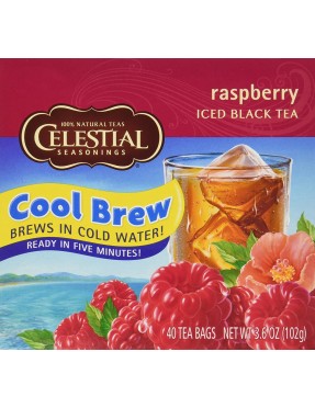 Celestial Seasonings Raspberry Cool Brew Iced T (6x40BAG )