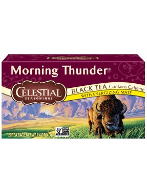 Celestial Seasonings Morning Thunder Herb Tea (1x20 Bag)