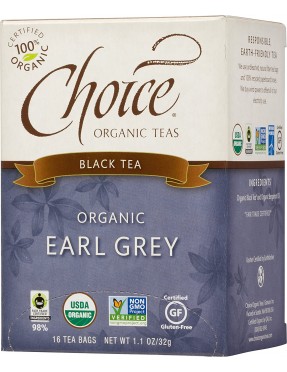 Choice Organic Teas Earl Grey (6x16 Bag)