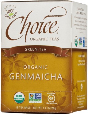 Choice Organic Teas Org Green Tea Toasted Brown Rice (6x16 Bag)