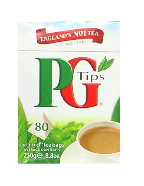 Pg Tips Pyrmd Black Tea 80 (12x80BAG )