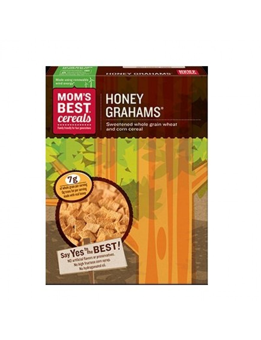 Mom's Best Honey Grahams Cereal (14x17.5Oz)