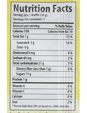 Honey Stinger Food Lemon Waffle (16x1 OZ)