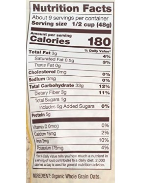 Bob's Red Mill Regular Rolled Oats (4x16 Oz)