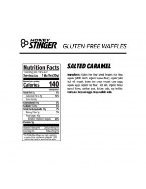 Honey Stinger Organic Salted Caramel Waffle  (16x1 OZ) 