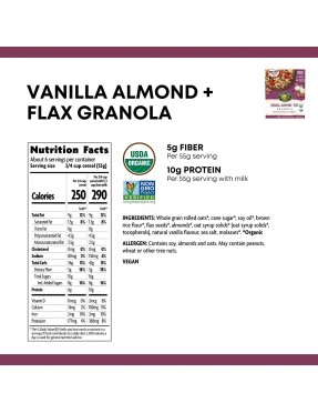 Nature's Path Granola Vanilla Almond Flax (12x11.5 Oz)