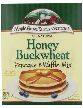 Maple Grove Farms Buckwheat & Honey Pancake Mix (6x24Oz)