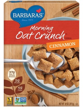 Barbara's Bakery Morn Oat Crunch Cinn (6x14OZ )