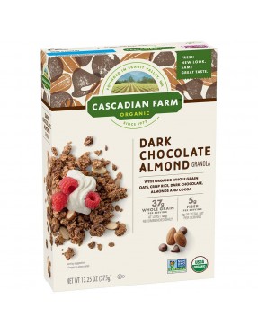 Cascadian Farm Dark Chocolate Almond Granola (6x13.25OZ )