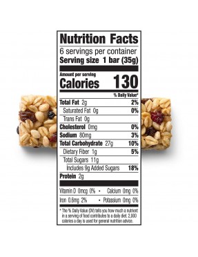 Cascadian Farms Harvest Berry Granola Bar (12x7.4 Oz)