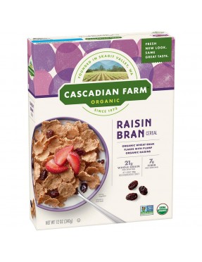 Cascadian Farm Raisin Bran (10x12OZ )